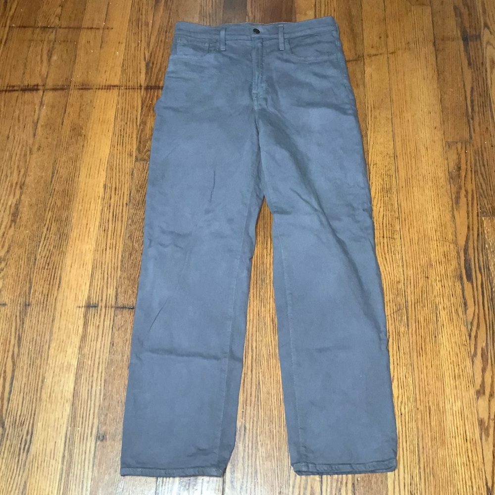 MADEWELL The Perfect Vintage Wide Jean size Altered High Waist Dyed Gray 28